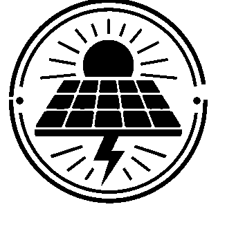 Solar Panel Badge Logo