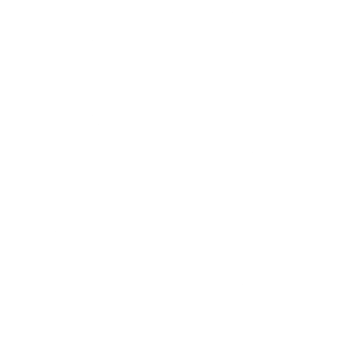 Solar Panel Badge Logo #ffffff
