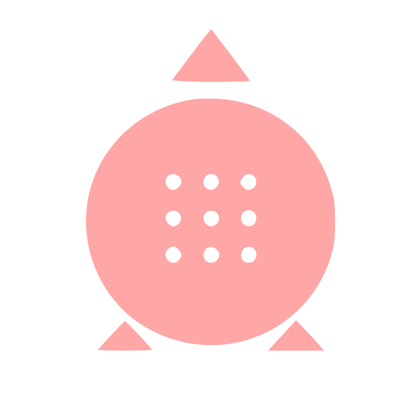 Bauhaus Smart Speaker Logo #ffa6a6