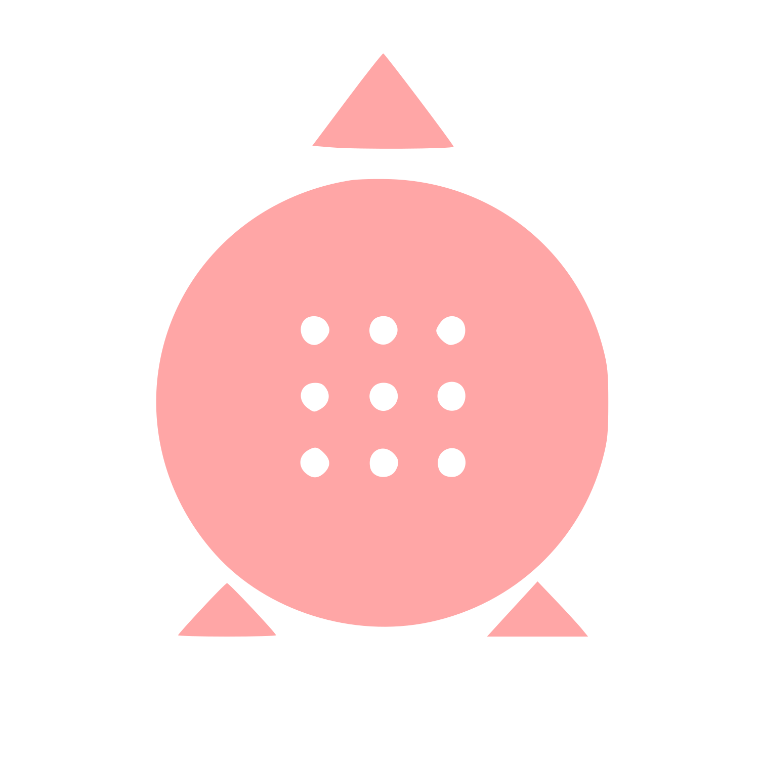 Bauhaus Smart Speaker Logo #ffa6a6