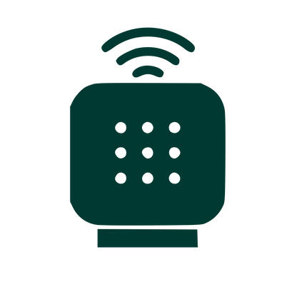 Smart Speaker WiFi Logo #003932