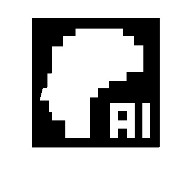 Pixel AI Brain Logo