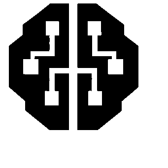 Brutalist AI Brain Logo