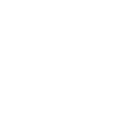 QR Code Gear Logo #ffffff