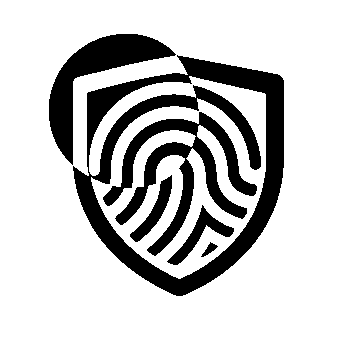 Fingerprint Shield Security Logo