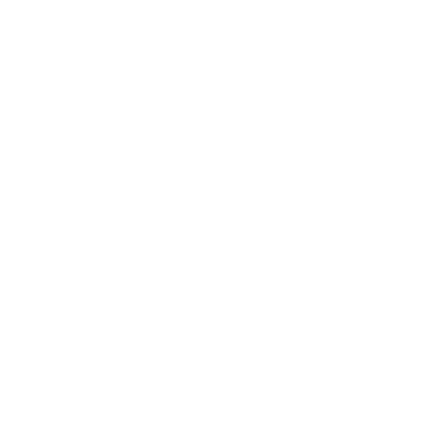 Layered Overlap Fingerprint Logo #ffffff