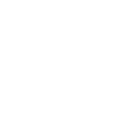 Fingerprint Play Button Logo #ffffff