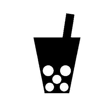 Bubble Tea Cup Logo