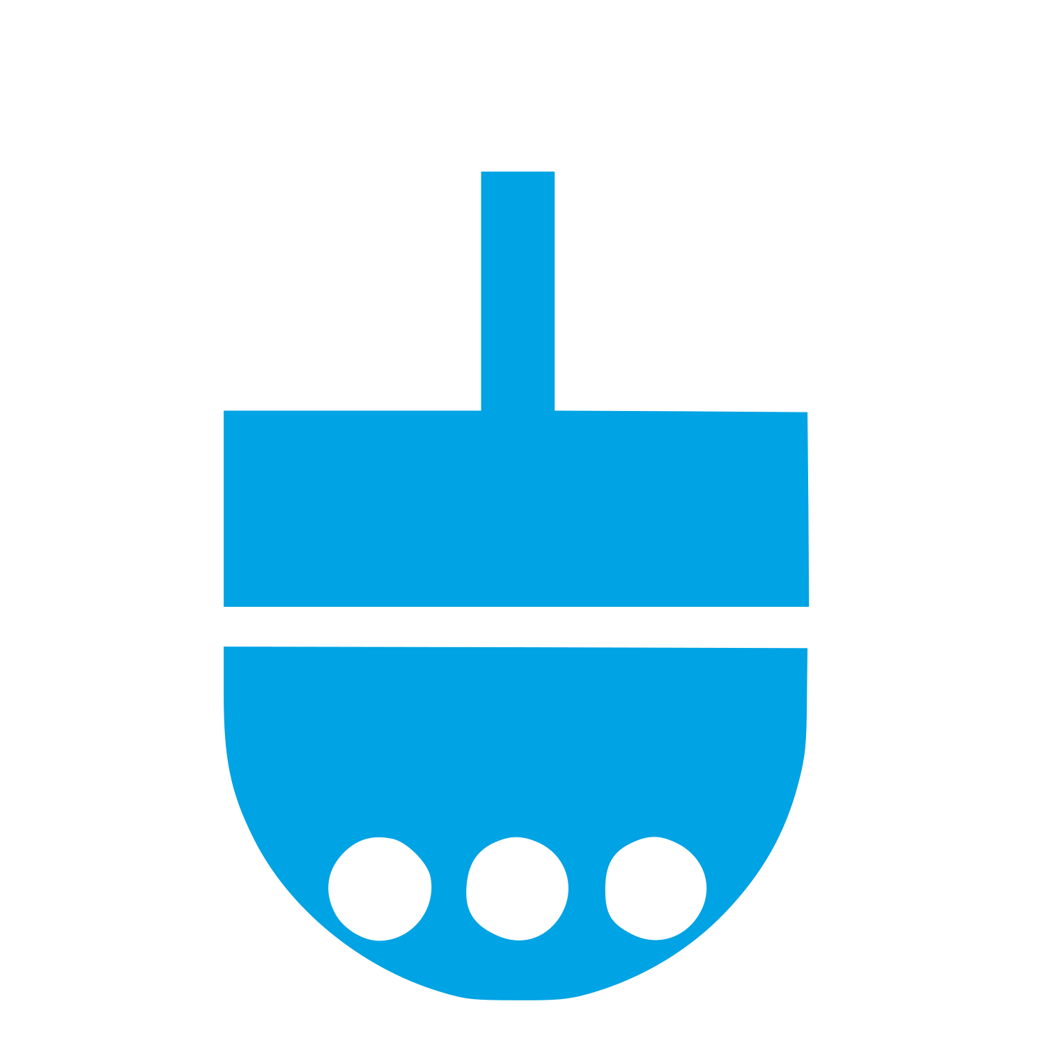 Bubble Tea Cup Logo #00a3e4