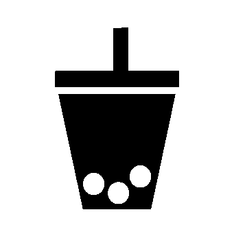 Bubble Tea Cup Logo
