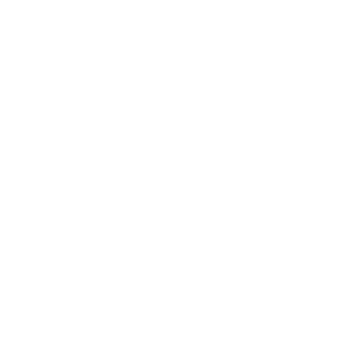 Bubble Tea Leaf Logo #ffffff
