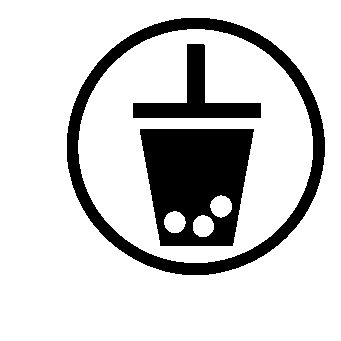 Bubble Tea Cup Logo