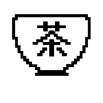 Pixel Matcha Bowl Logo