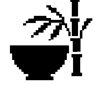 Pixel Matcha Bowl Logo