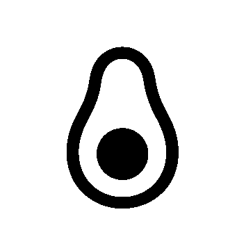 Monoline Avocado Logo
