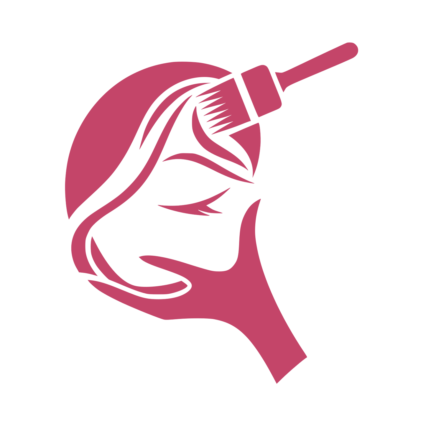 Beauty Application Logo #C44569