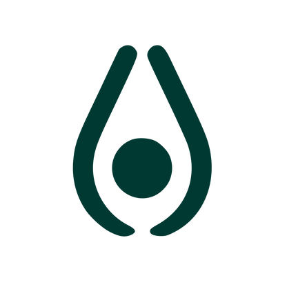 Avocado Seed Drop Logo #003932