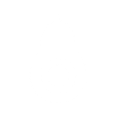 Avocado Cut Logo #ffffff
