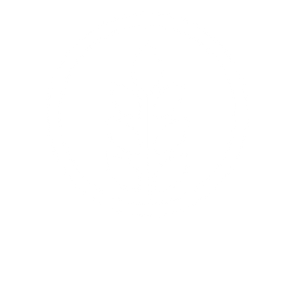 Wheat Stalk Circle Logo #ffffff
