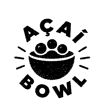 Açaí Bowl Badge Logo