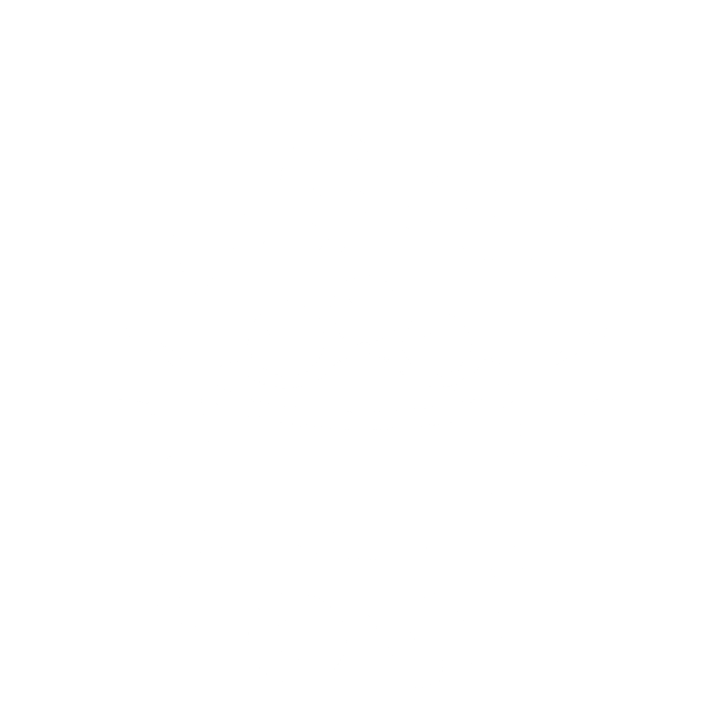 Açaí Bowl Badge Logo #ffffff