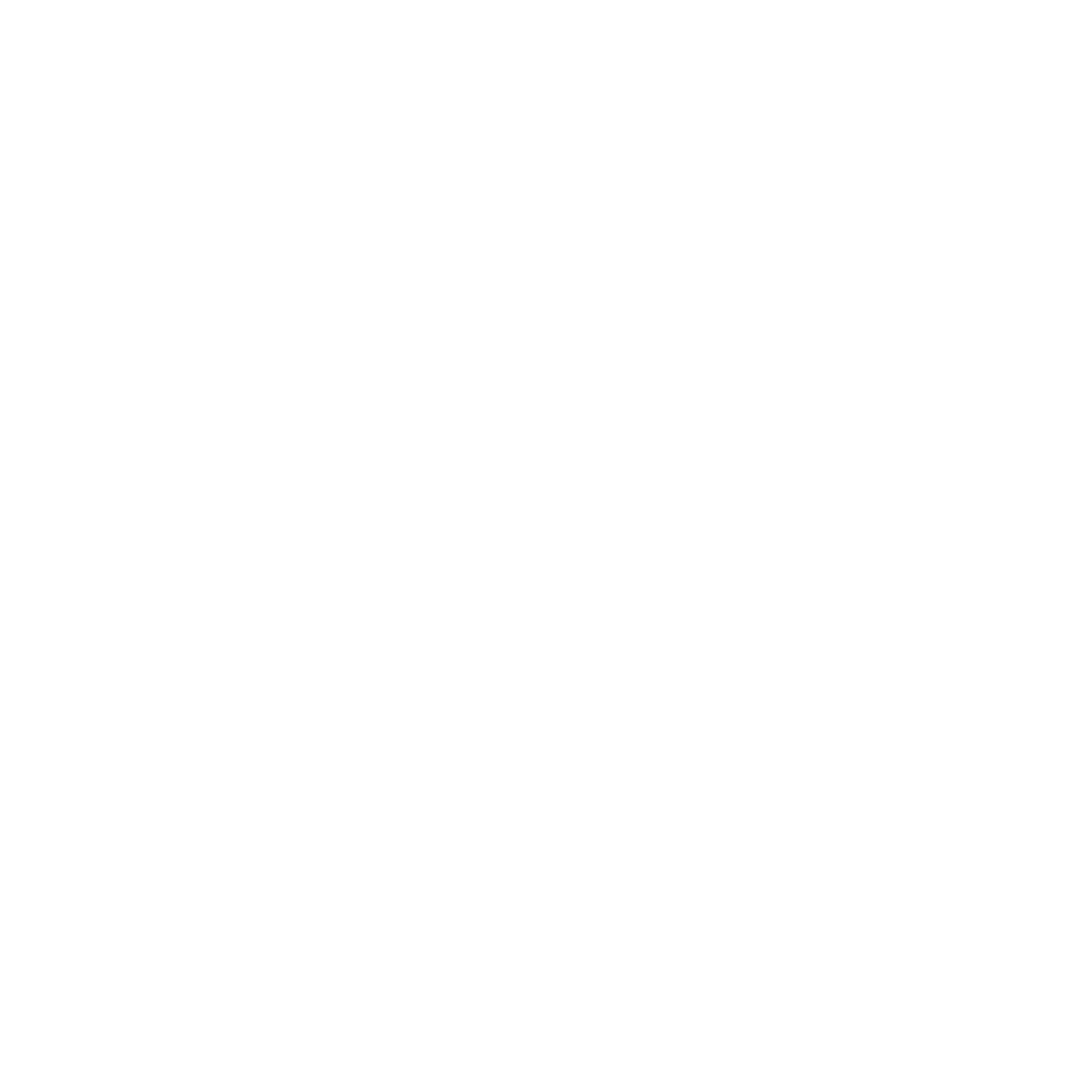 Açaí Bowl Circle Badge Logo #ffffff