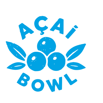 Açaí Bowl Berry Logo #00a3e4