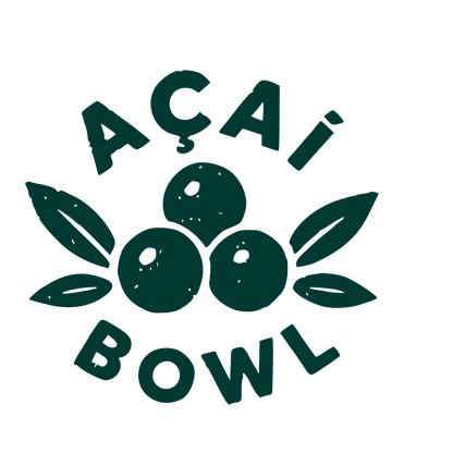 Açaí Bowl Berry Logo #003932