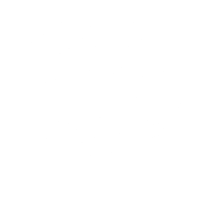 Acai Bowl Badge Logo #ffffff