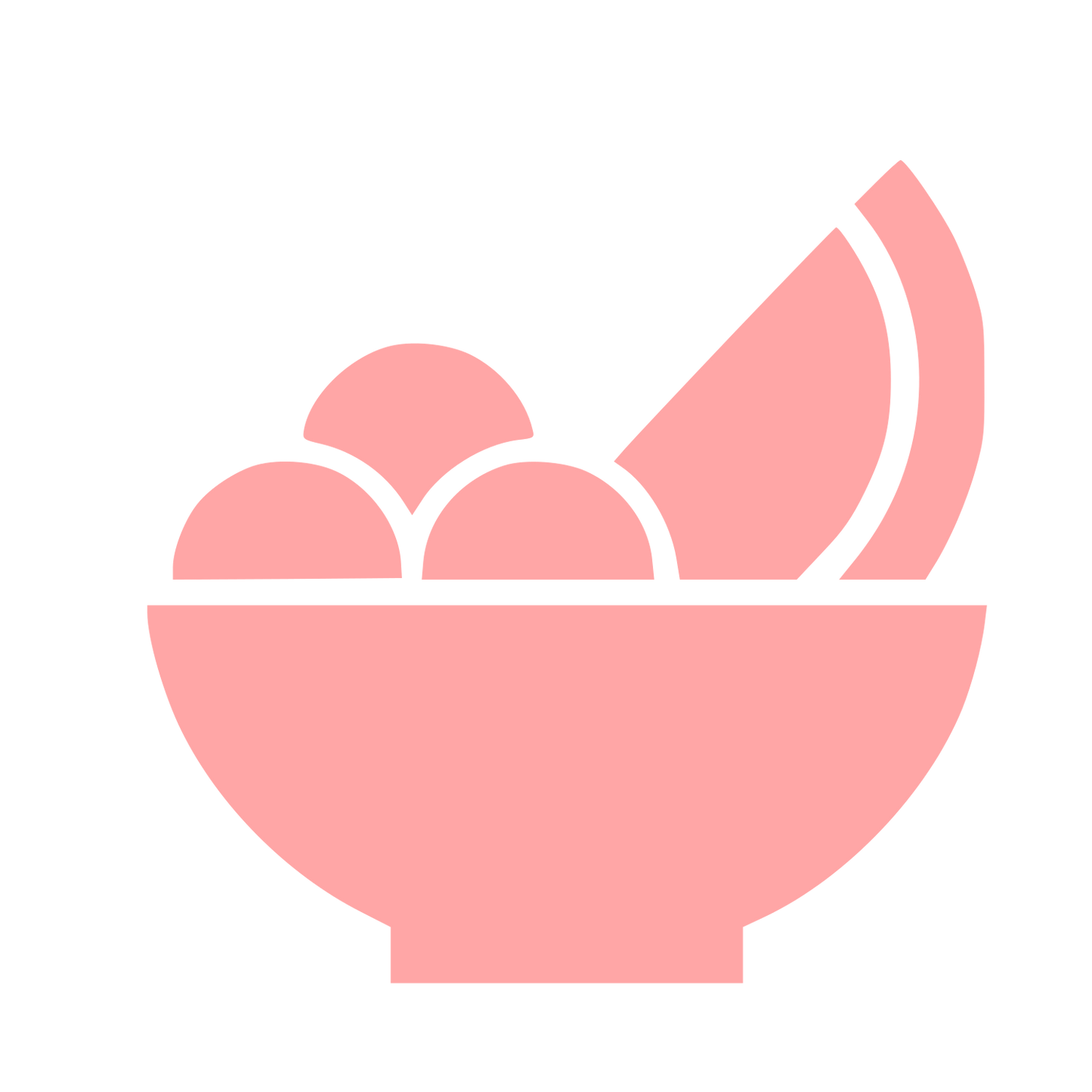 Fruit Bowl Logo #ffa6a6