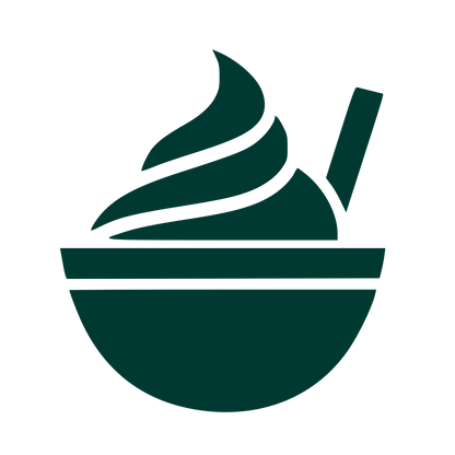 Smoothie Bowl Spoon Logo #003932
