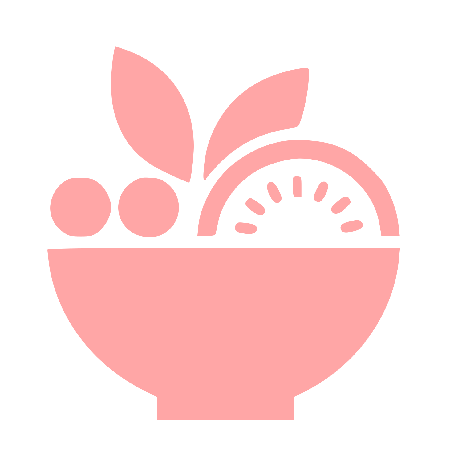 Fruit Bowl Logo #ffa6a6