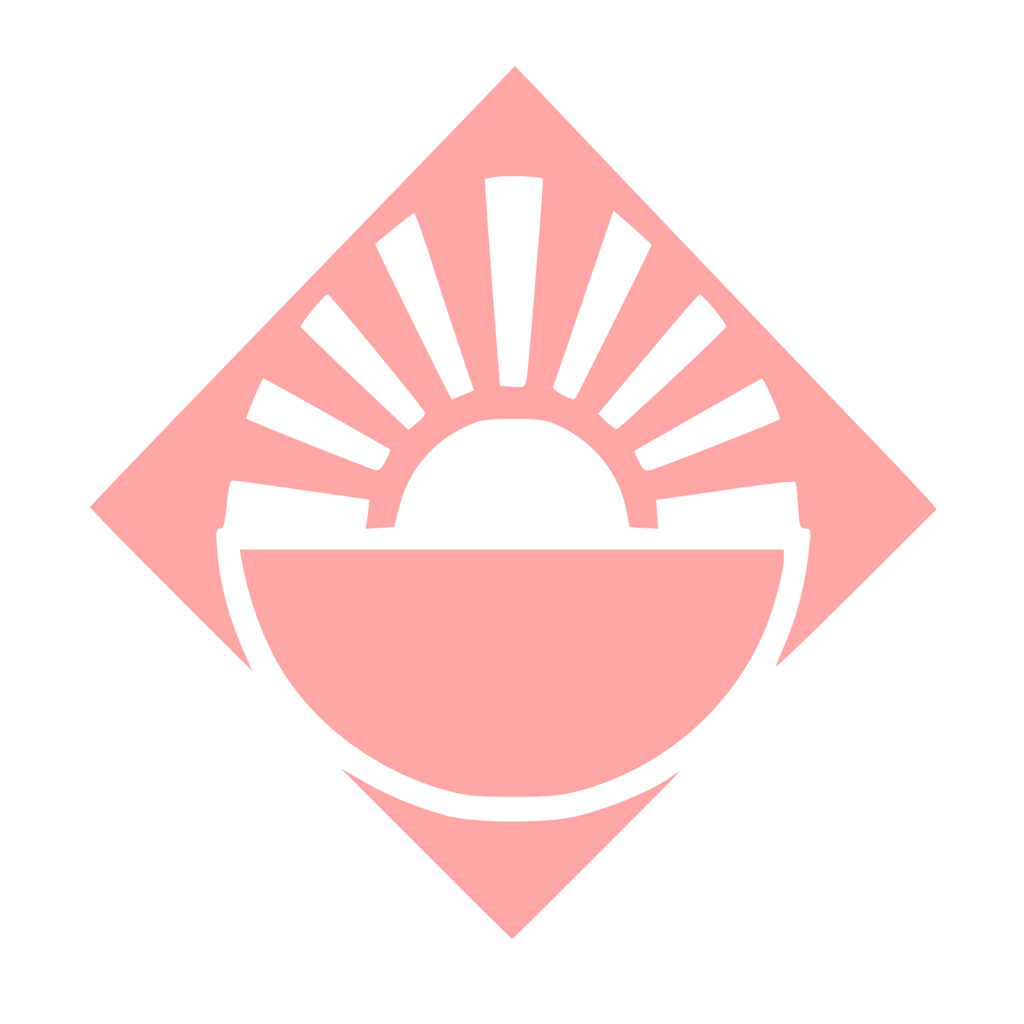 Sunrise Bowl Logo #ffa6a6