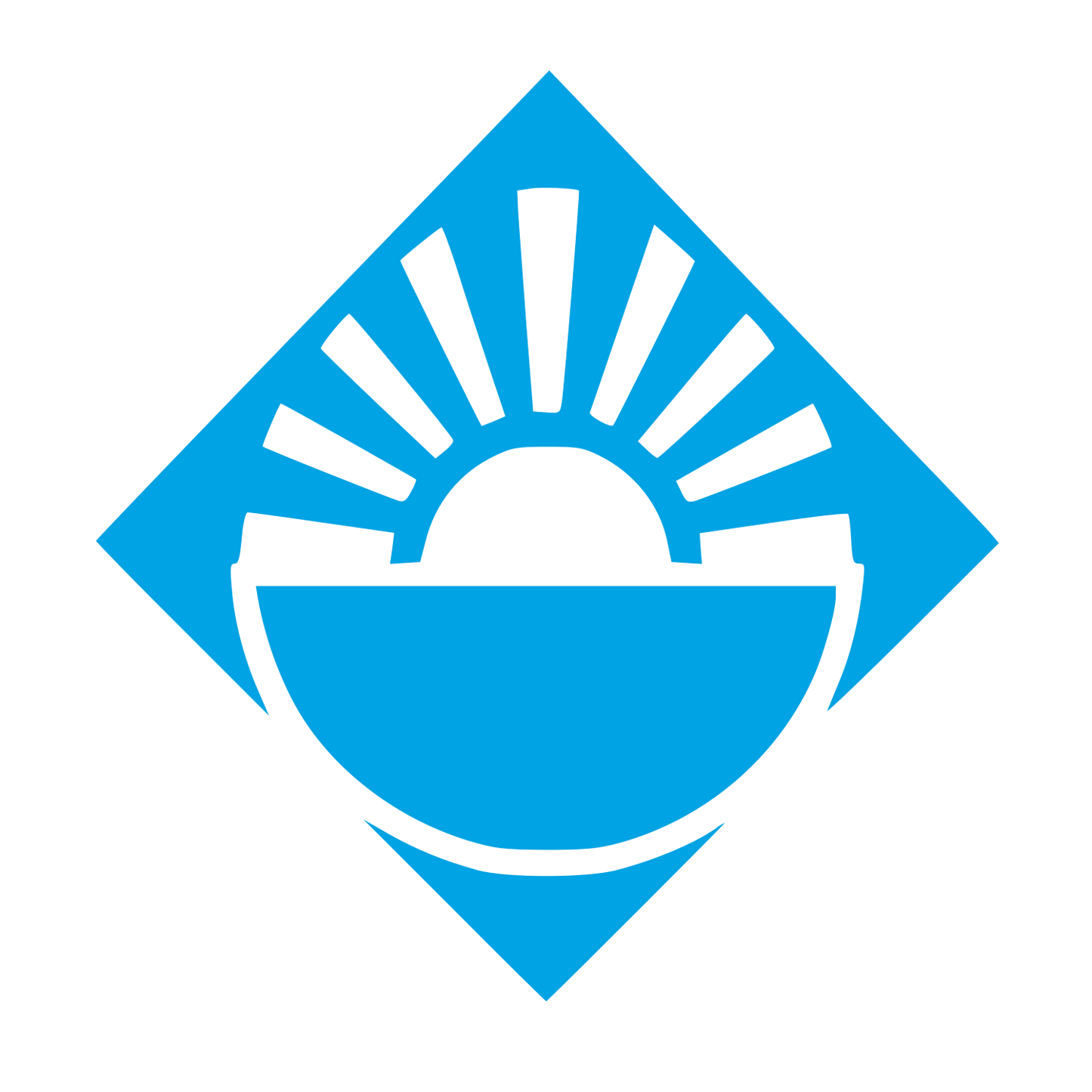 Sunrise Bowl Logo #00a3e4