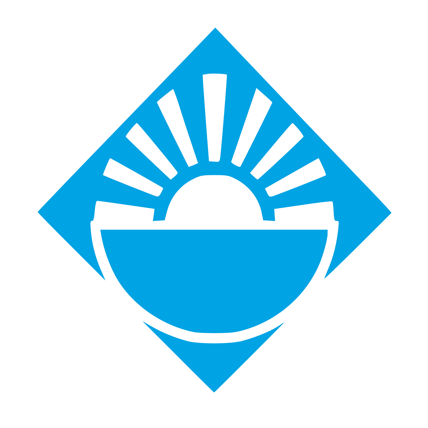 Sunrise Bowl Logo #00a3e4