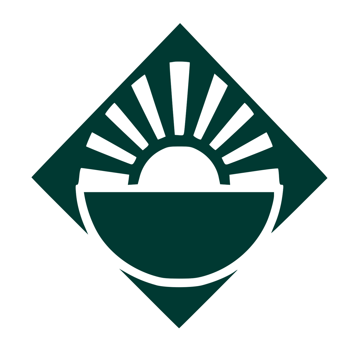 Sunrise Bowl Logo #003932