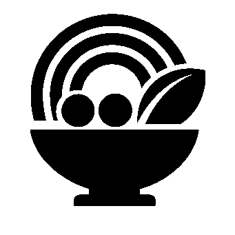 Smoothie Bowl Food Logo