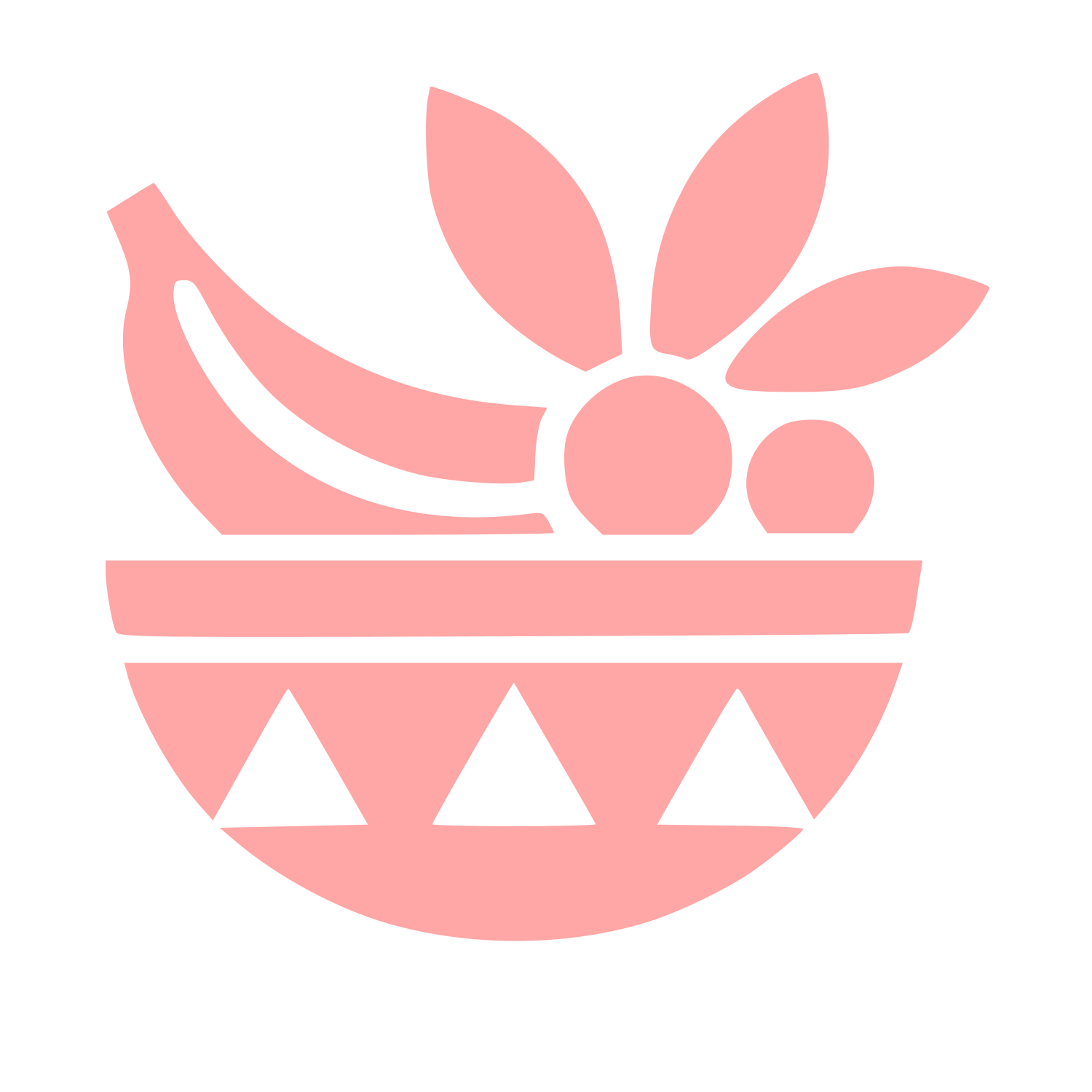 Fruit Bowl Logo #ffa6a6