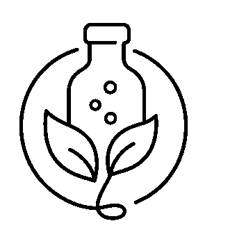 Kombucha Bottle Plant Logo