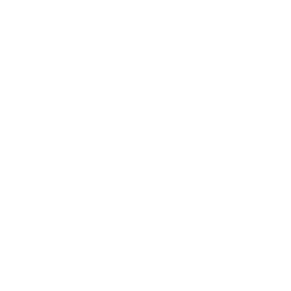 Kombucha Bottle Leaf Logo #ffffff