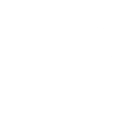 Standing Desk Negative Space Logo #ffffff