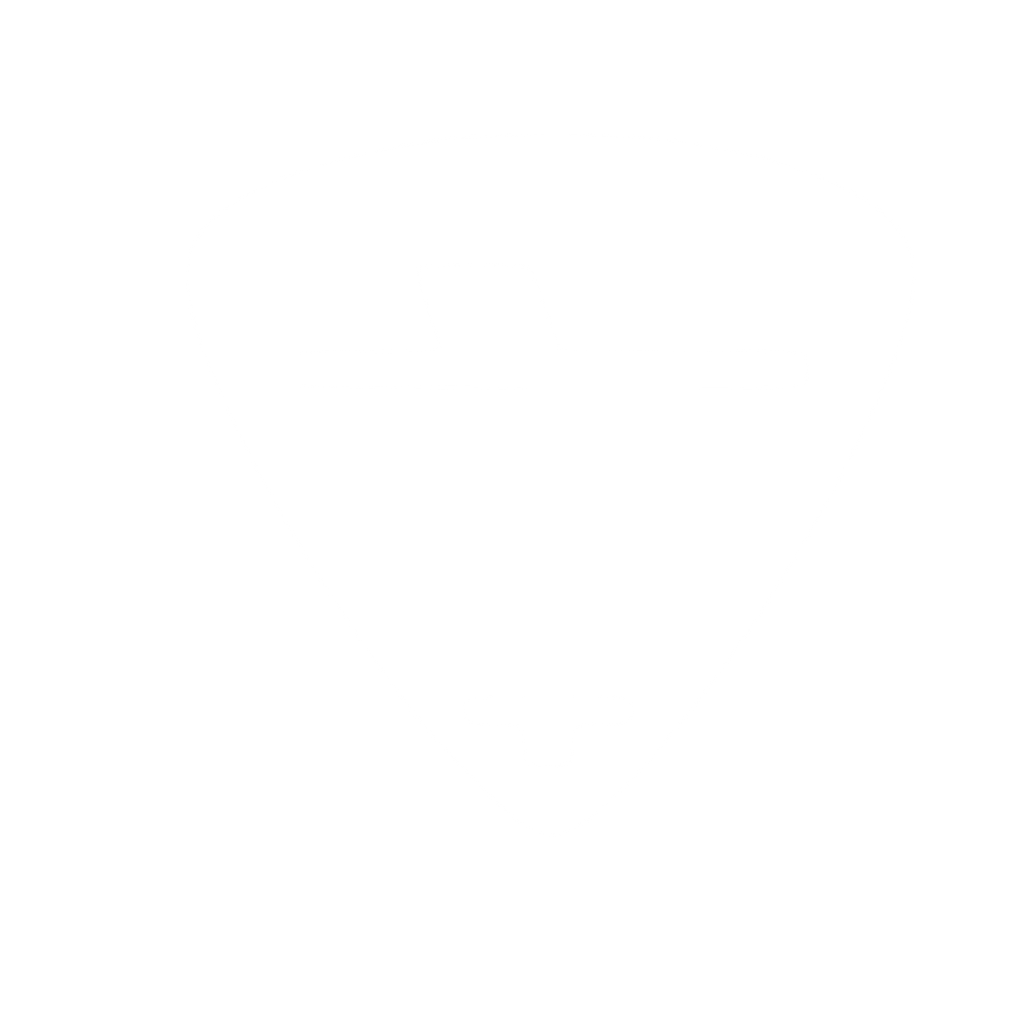 Guitar Pick Desk Logo #ffffff