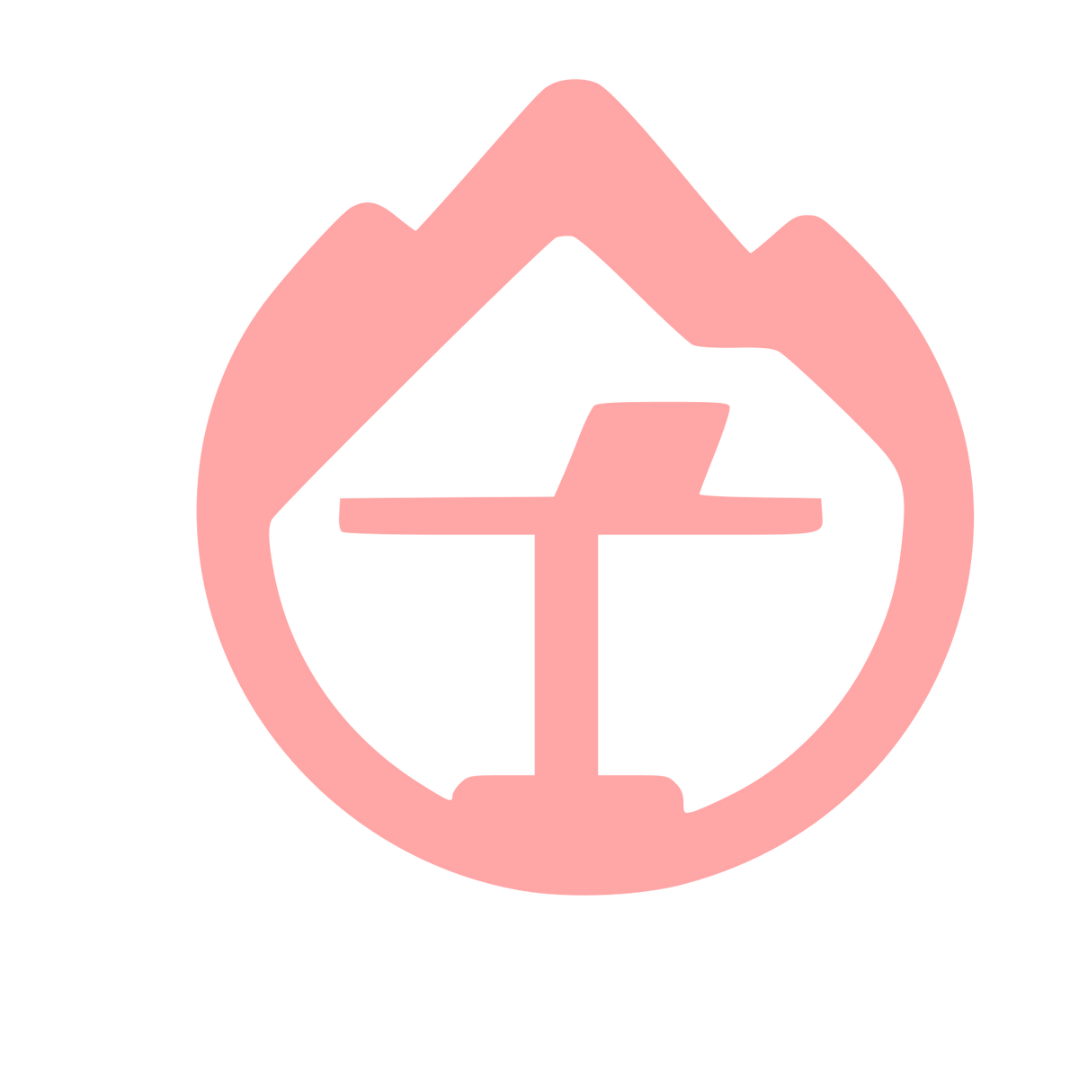 Mountain Standing Desk Logo #ffa6a6