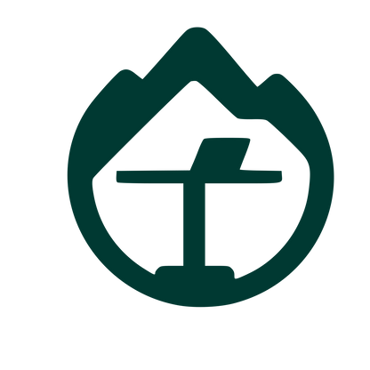 Mountain Standing Desk Logo #003932