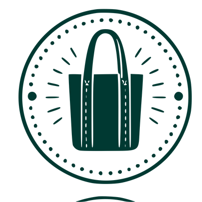 Tote Bag Stamp Badge Logo #003932