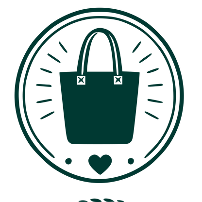 Tote Bag Stamp Badge Logo #003932