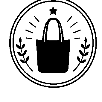Tote Bag Stamp Badge Logo