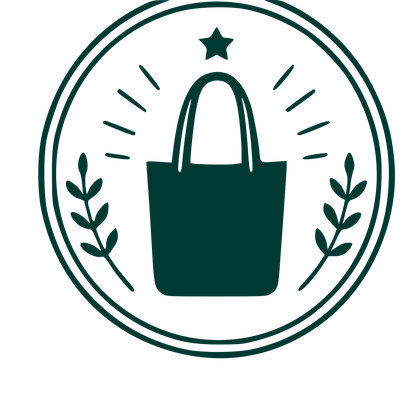 Tote Bag Stamp Badge Logo #003932