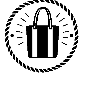 Tote Bag Stamp Badge Logo