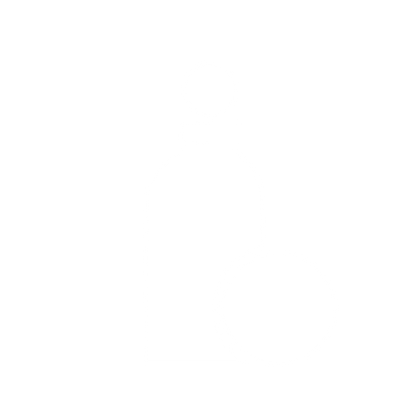 Bauhaus Bottle Logo #ffffff